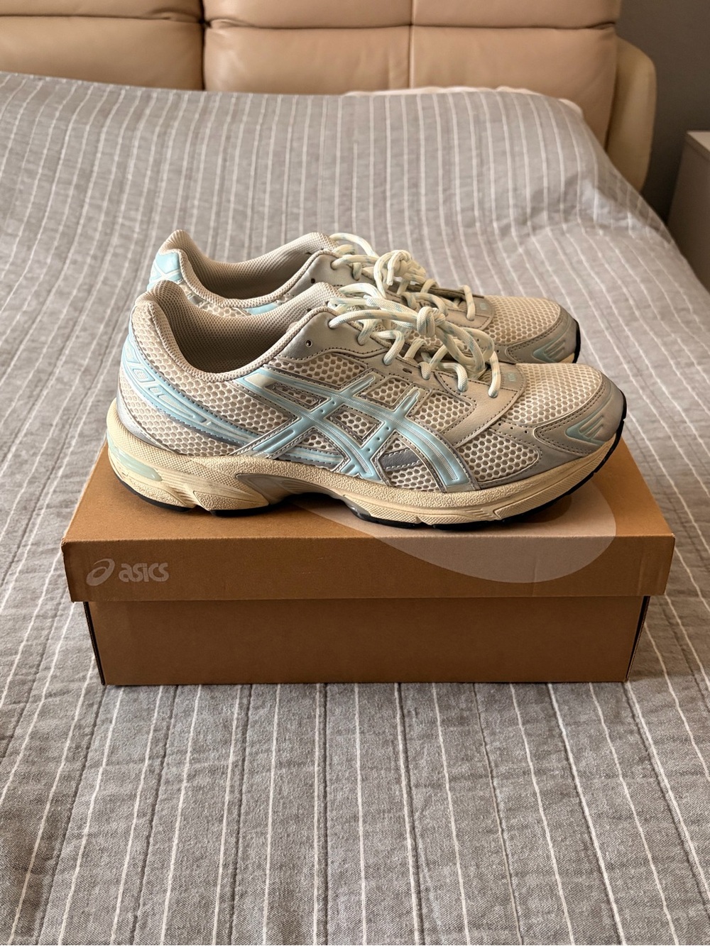 ASICS GEL-1130 Kith Cream Starlight Blue US Size 10.5